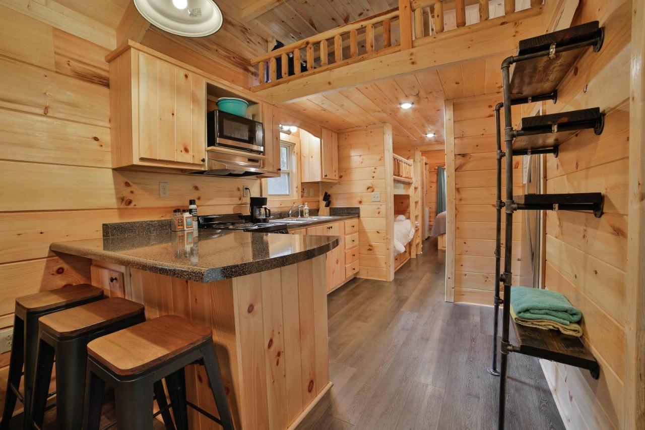 Thomas Cabin Forest Tiny Cabin With Hot Tub Чатануга Екстериор снимка